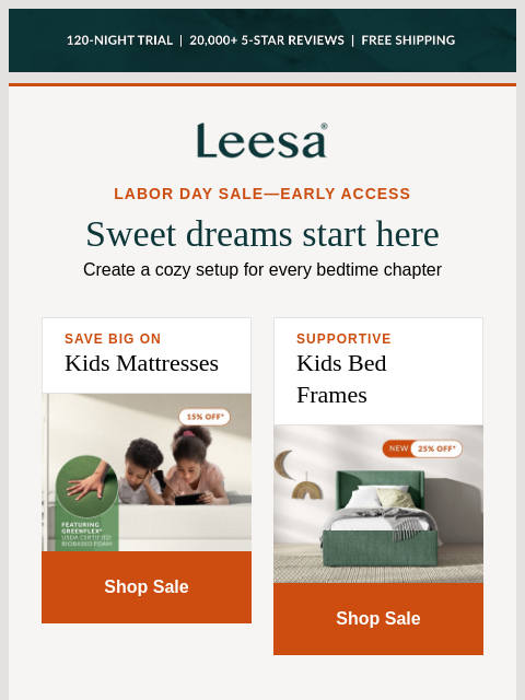leesasleep newsletter: Bedtime just got way more exciting