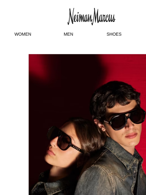 neimanmarcus newsletter: Fendi’s 2026 eyewear collection