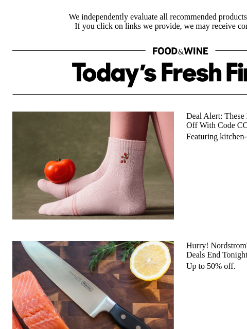 foodandwine newsletter: Hurry! Nordstrom's Massive Anniversary Sale Deals ...