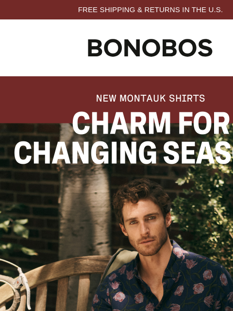 bonobos newsletter: New Montauk Shirts Are Fall-Ready
