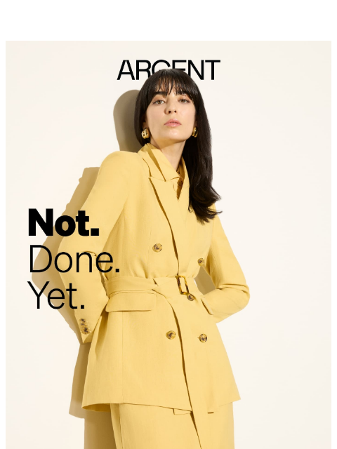 argentwork newsletter: Don't be a quitter.