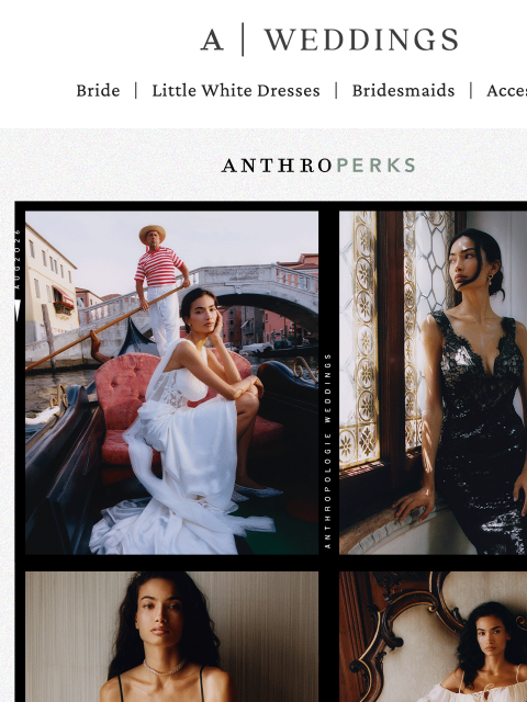 anthropologie newsletter: Get early access to our newest collection