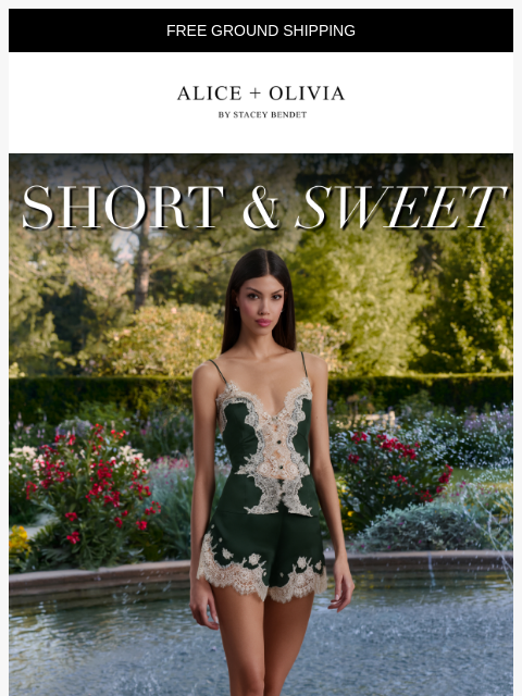 aliceandolivia newsletter: It's Shorts Season 🔥