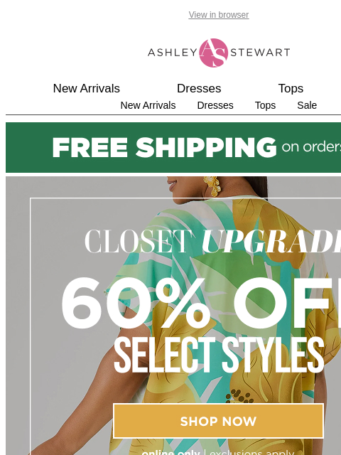 ashleystewart newsletter: ICYMI: $20 and under shorts and capris 😱