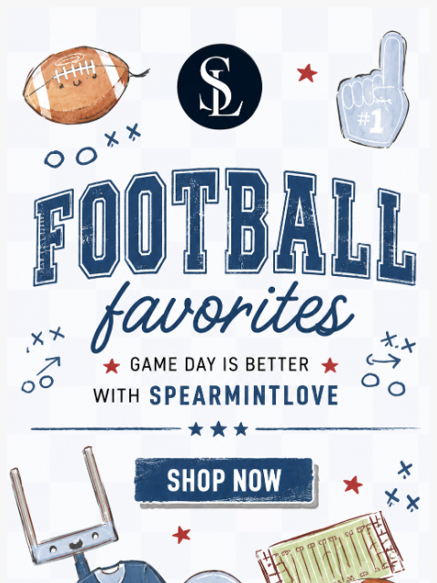 spearmintlove newsletter: The Football Edit 🏈