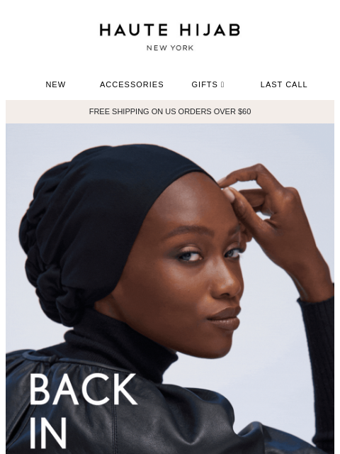 hautehijab newsletter: Your hair’s BFF is back! ✨