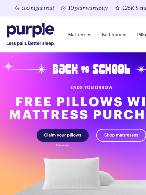 purple newsletter: Sharing some unfortunate news.