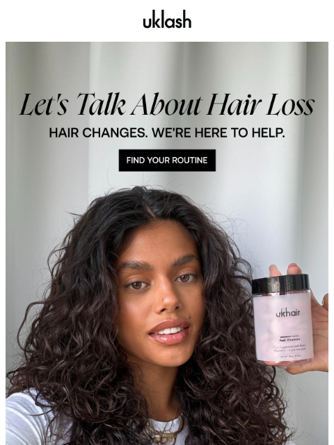 uklash newsletter: Let's talk about the things we don't talk about 🤍