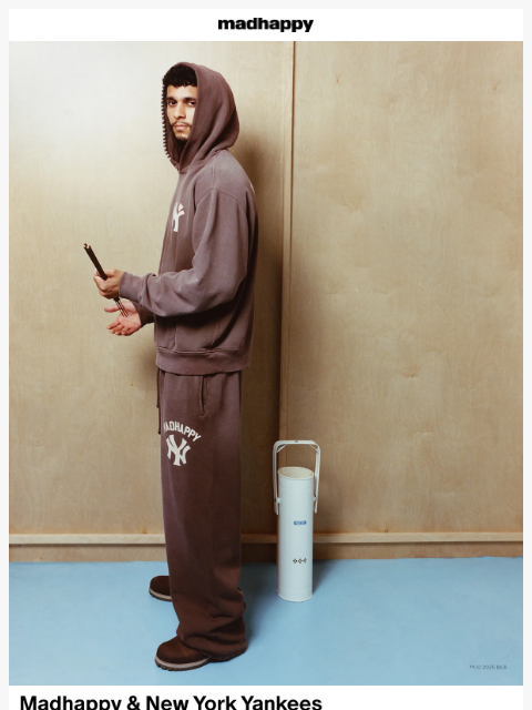 madhappy newsletter: Yankees Hoodie & Tee