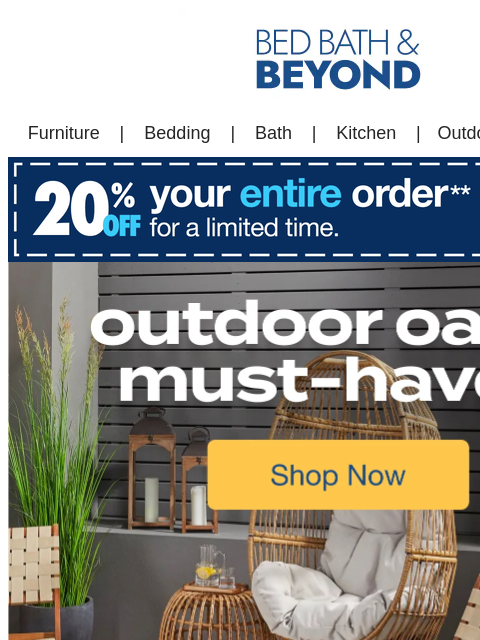 Create your dream outdoor oasis and save big on furniture, grills, decor, & more! ͏ ‌ ﻿ ͏ ‌ ﻿ ͏ ‌ ﻿ ͏ ‌ ﻿ ͏ ‌ ﻿ ͏ ‌ ﻿ ͏ ‌ ﻿ ͏ ‌ ﻿ ͏ ‌ ﻿ ͏ ‌ ﻿ ͏ ‌ ﻿ ͏ ‌ ﻿ ͏ ‌ ﻿ ͏ ‌ ﻿ ͏ ‌ ﻿ ͏ ‌ ﻿ ͏ ‌ ﻿ ͏ ‌ ﻿ ͏ ‌ ﻿ ͏