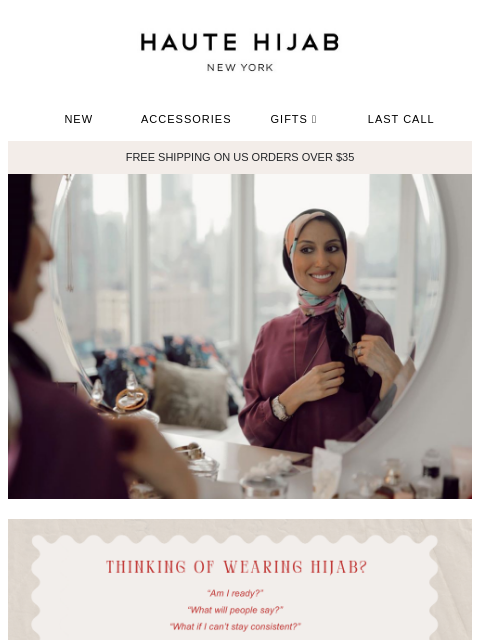 hautehijab newsletter: Thinking About Hijab? You’re Not Alone 🫶
