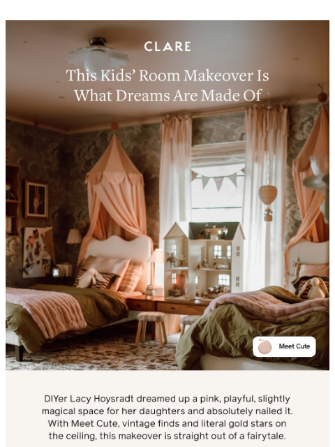 clare newsletter: Warning: this kid's room may cause extreme swoon l...