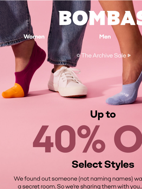 bombas newsletter: Up to 40% Off These Favorite Styles