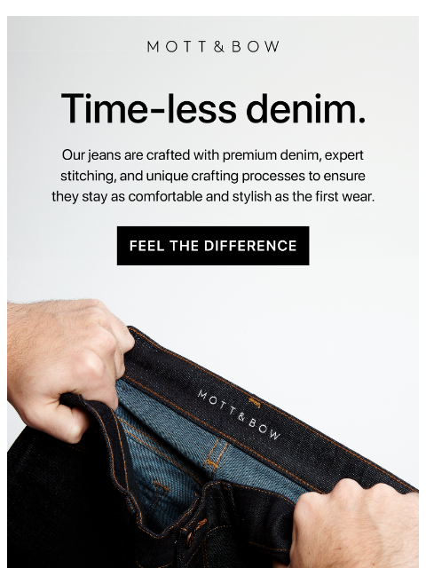 mottandbow newsletter: Jeans for years.