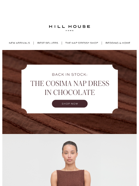 hillhousehome newsletter: BACK IN STOCK 🤎