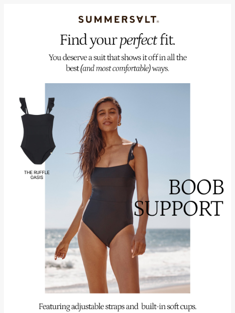 summersalt newsletter: Suits That *Actually* Suit You
