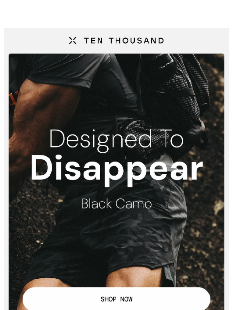 tenthousand newsletter: Black Camo is Back