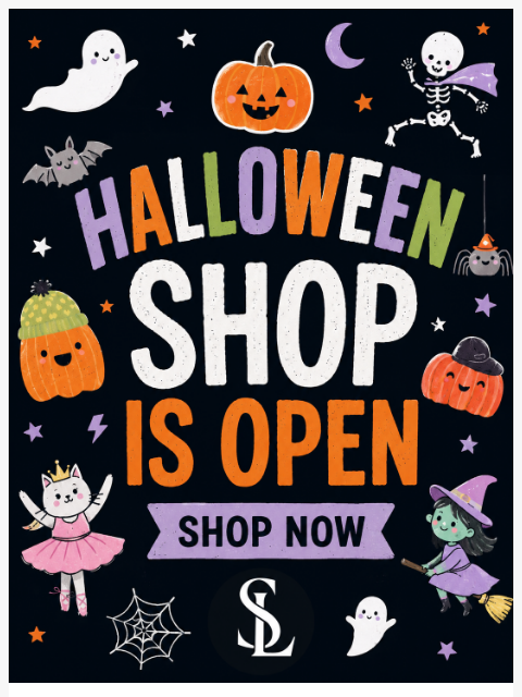 spearmintlove newsletter: 🎃 The Halloween Shop Is OPEN! 👻