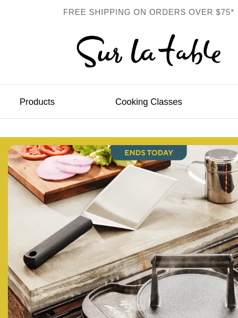 surlatable newsletter: ⏲️ Final Hours of Our Flash Sale