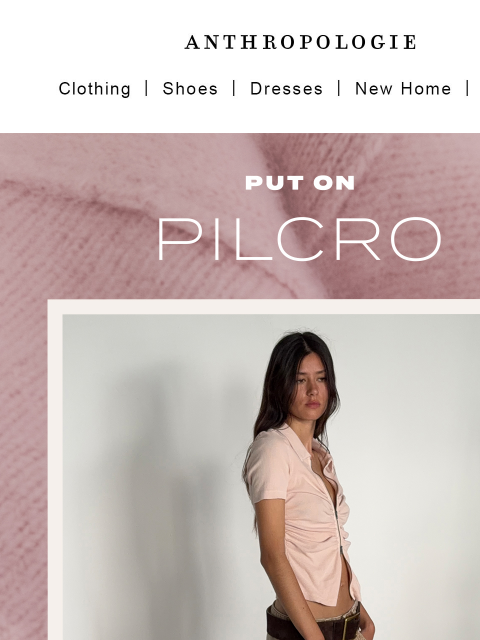 anthropologie newsletter: Our pre-fall outfit formula by Pilcro