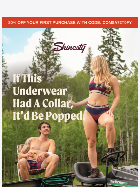 shinesty newsletter: bring some class to your groin