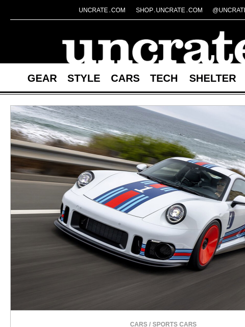uncrate newsletter: Rezvani Retro RR1 Coupe & more