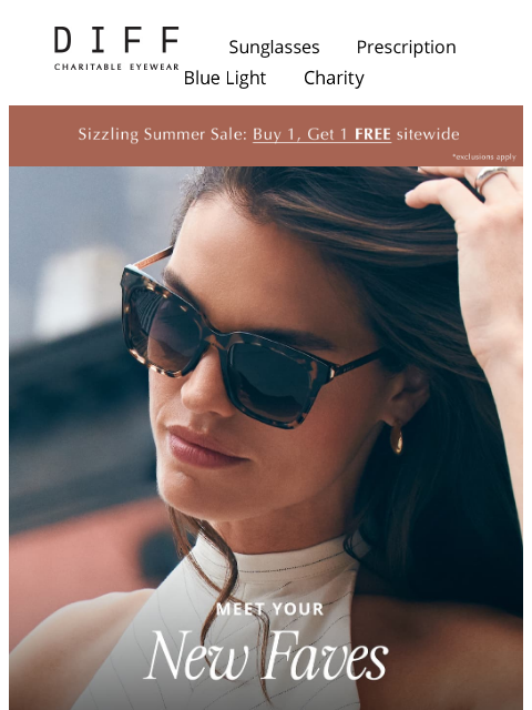diffeyewear newsletter: Look Your Best 🌟