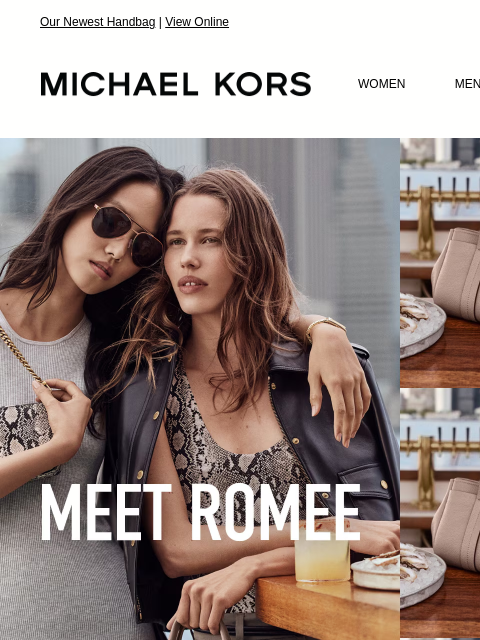 michaelkorsmail newsletter: Hold On—Have You Met Romee?