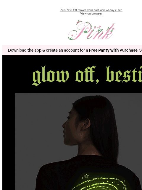 vspink newsletter: 🪄 Glow Today, Gone Tomorrow (Maybe)