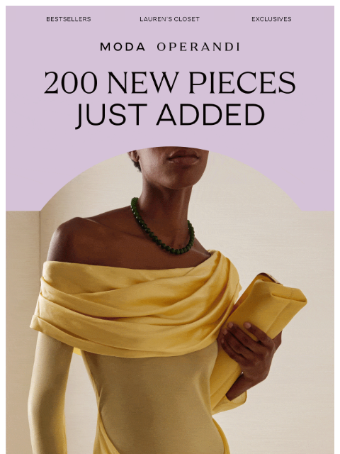 modaoperandi newsletter: WHAT'S NEW: Shop the week's latest pieces now