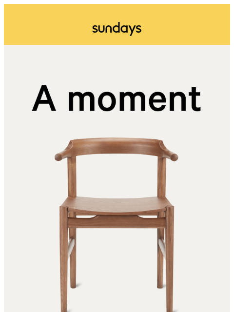 sundays-company newsletter: Wood you look at that