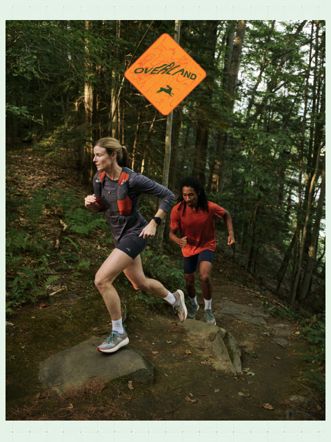tracksmith newsletter: Introducing the Overland Trail Collection