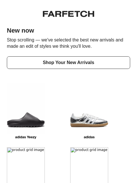 farfetch newsletter: New in, edited for you