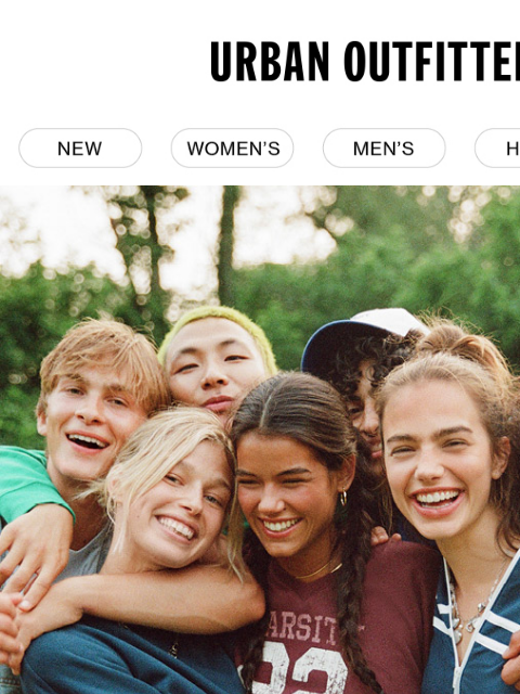 urbanoutfitters newsletter: 🤳 what are you wearing to the game?