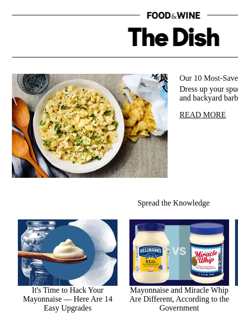 foodandwine newsletter: Our 10 Most-Saved Potato Salad Recipes