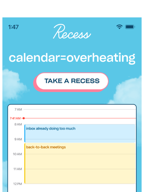 takearecess newsletter: wyd?