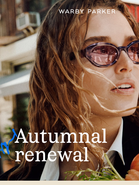 warbyparker newsletter: A new vision for the season