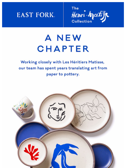 eastfork newsletter: The Matisse Collection: A New Chapter