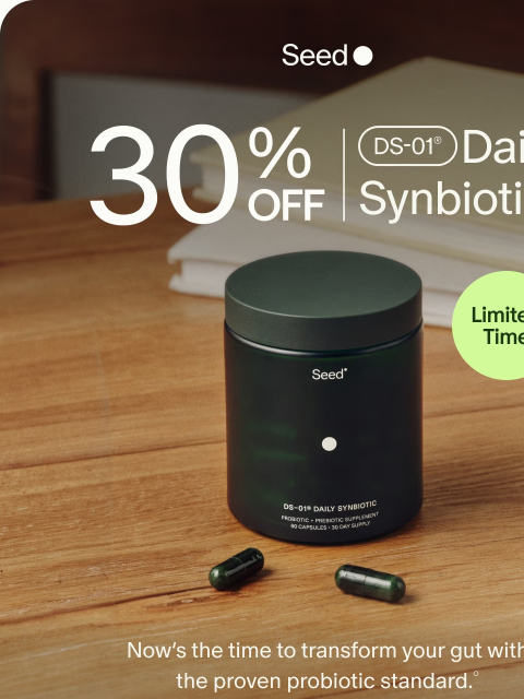 seed newsletter: Save 30% on DS-01®.