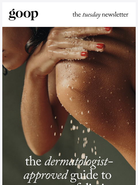 goop newsletter: the Tuesday newsletter