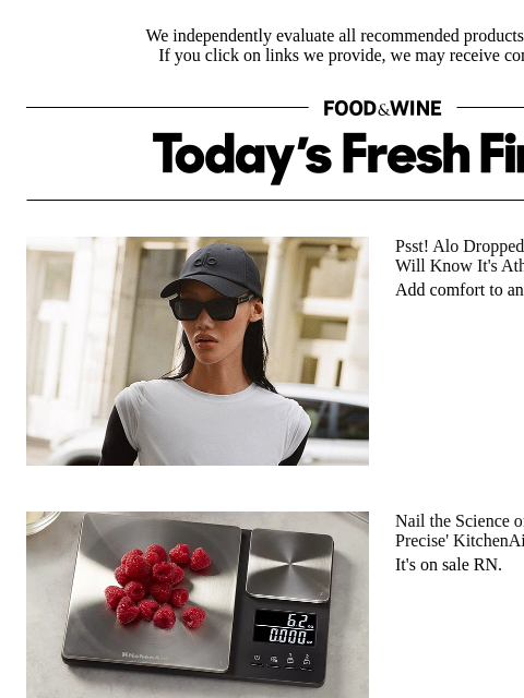 foodandwine newsletter: PSA: The Highly-Coveted Cuisinart Air Fryer Is Ove...