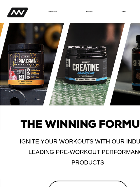 Ready to breakthrough your fitness barriers? The Onnit Performance Collection is designed to help level-up your training sessions. SUPPLEMENTS NUTRITION FITNESS APPAREL The premium member of the Alpha