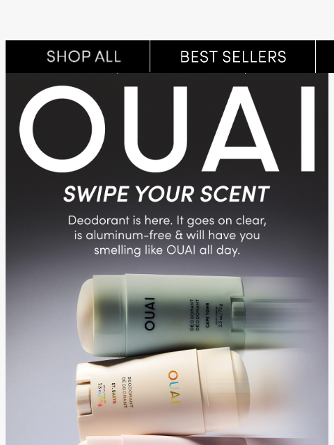 theouai newsletter: Swipe your scent