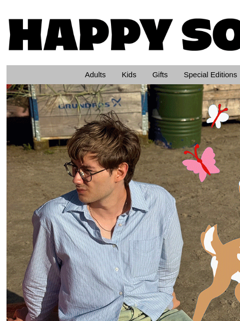 happysocks newsletter: Get Your Cute On!