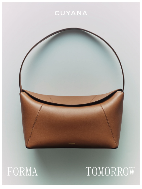 cuyana newsletter: It's Here Tomorrow