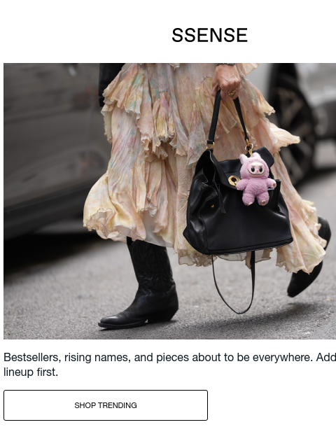 ssense newsletter: 12 Pieces Everyone Wants