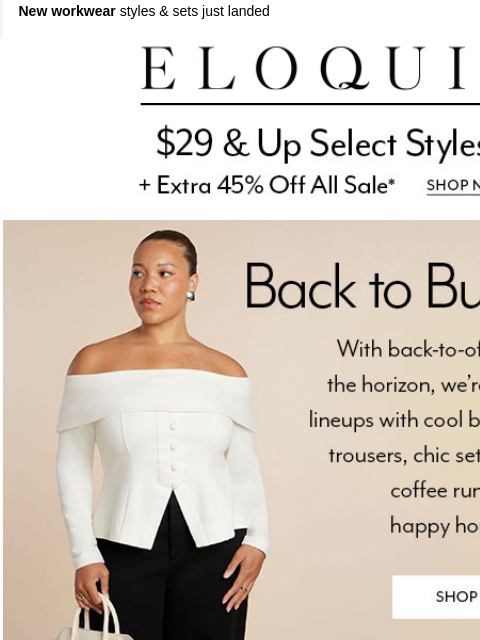 eloquii newsletter: BEST IN THE BIZ