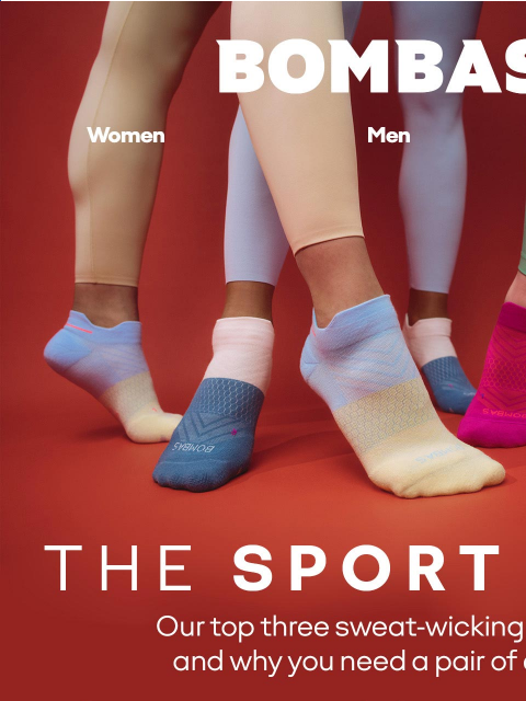 bombas newsletter: Socks That MOVE