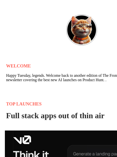 producthunt newsletter: 🧠 GPT-5 is finally here