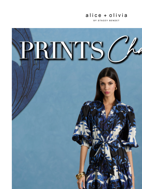 aliceandolivia newsletter: New Print: Regal Retreat 🦋🩵